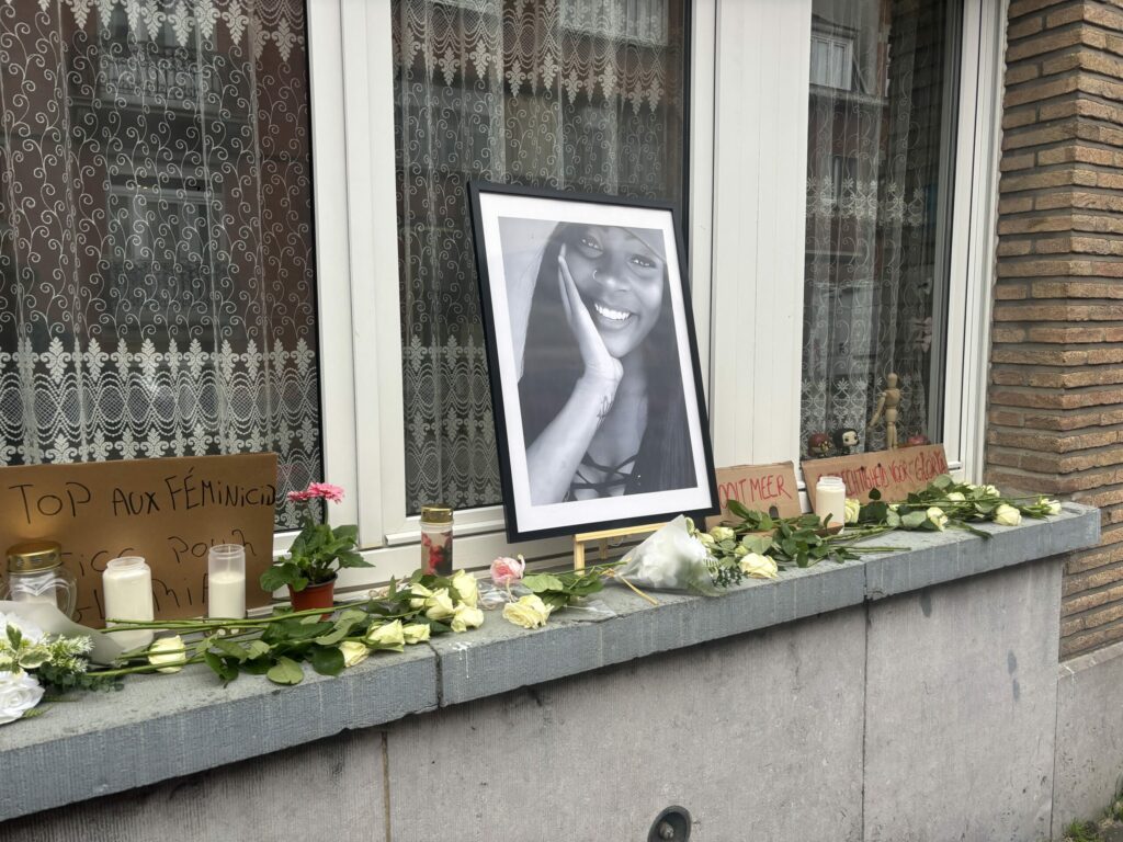 Hundreds turn out for silent march for woman, 24, killed in her own home in Brussels