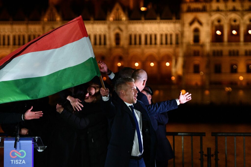 'We have liberated Hungary', proclaims Peter Magyar after resoundingly defeating Orbán
