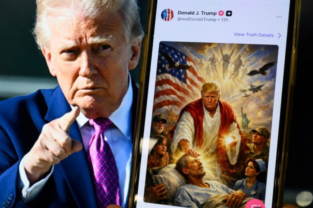 Trump deletes 'Jesus like' social media post after backlash from religious conservatives