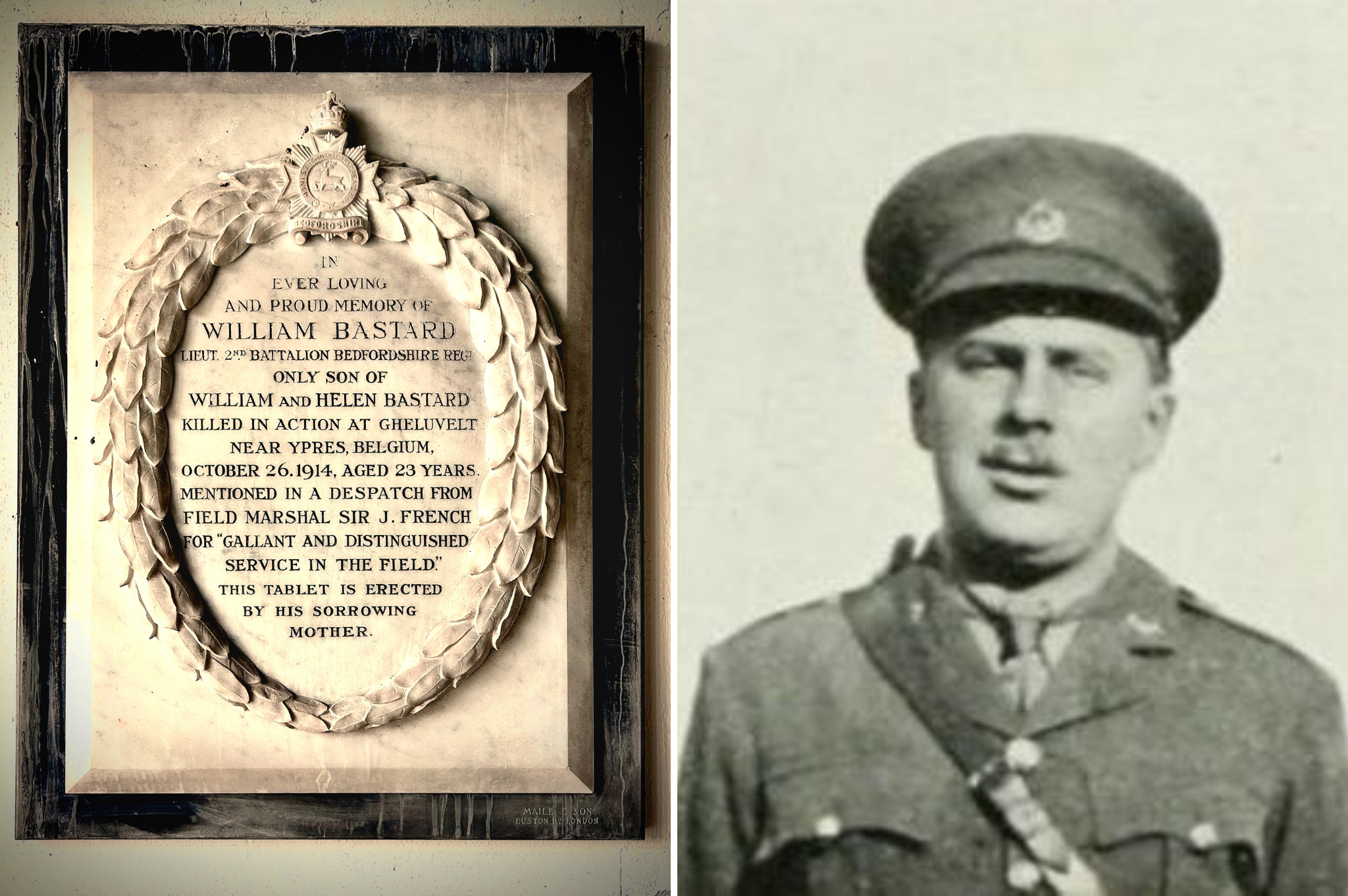 Lost in Flanders: The afterlife of Lieutenant William Bastard