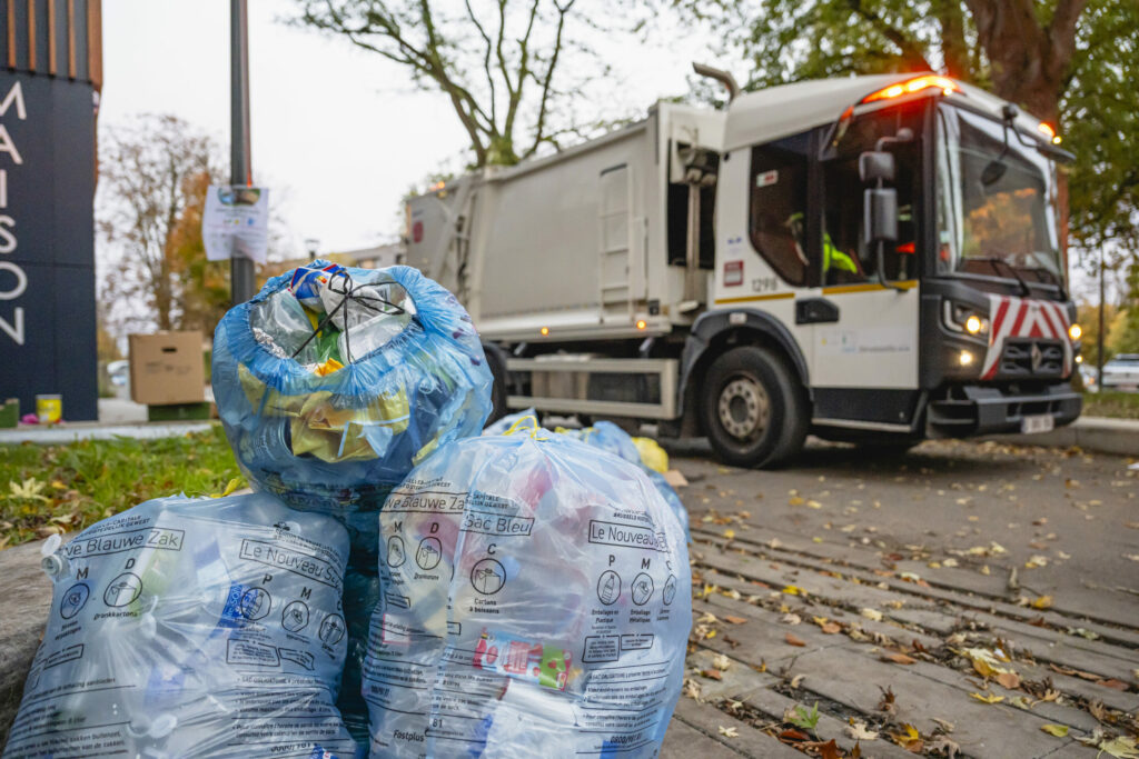 Brussels urges some residents not to put out rubbish bags on 9 and 12 October