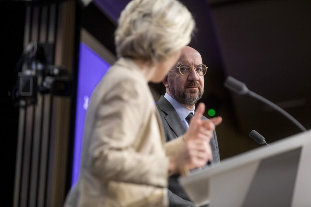 Charles Michel accuses von der Leyen of 'power grab'