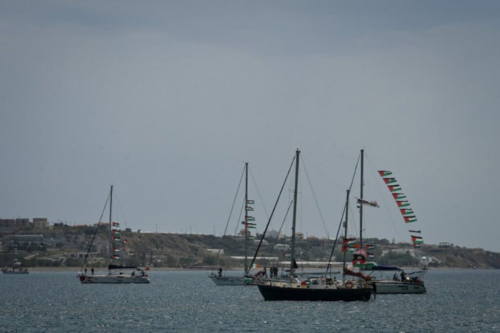 Two members of detained third Gaza flotilla to go on terrorism trial in Israel