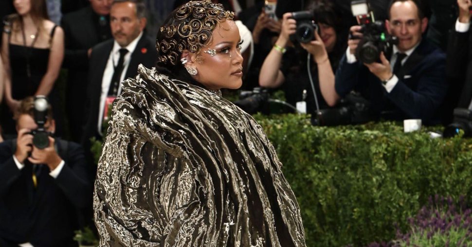 Rihanna wears creation by Belgian designer at 2026 Met Gala