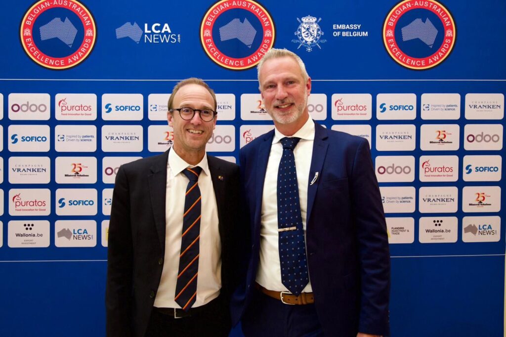 Australia's Belgian community rewards its talents