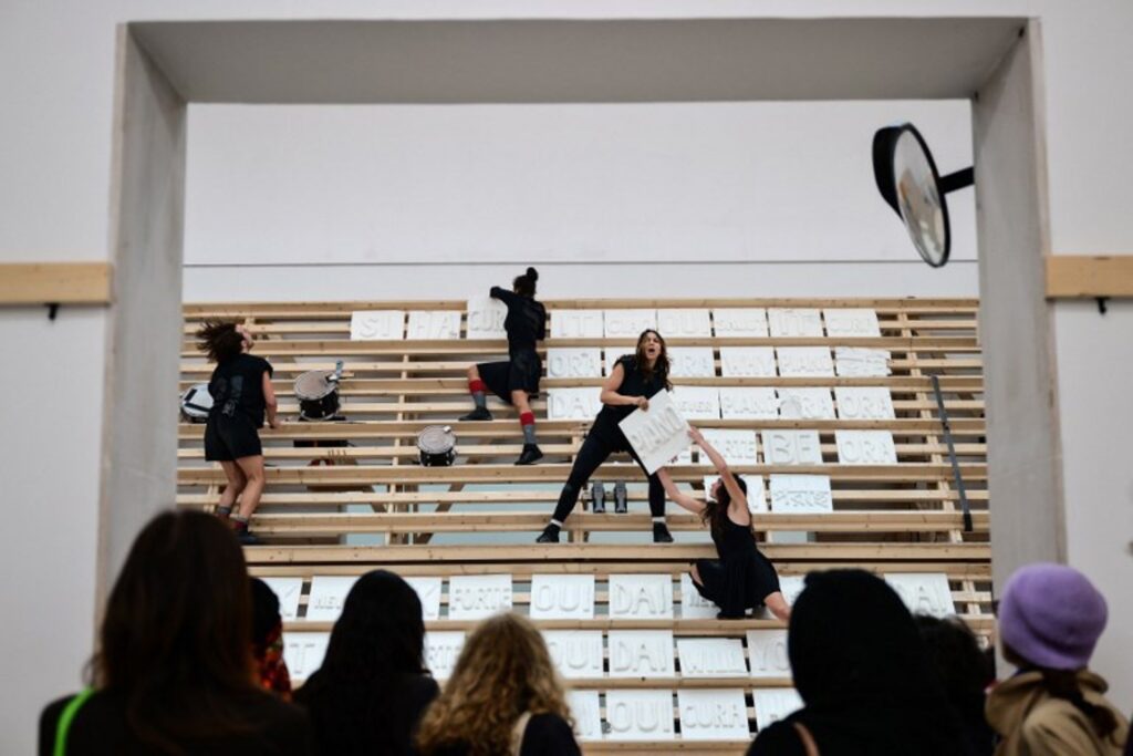 Belgium shows off performance art at Venice Biennale marred by controversy