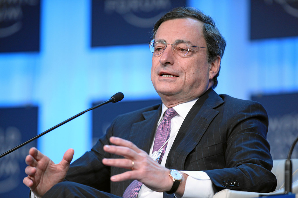 Former ECB chief Draghi honoured for crisis-era pledge to save the euro