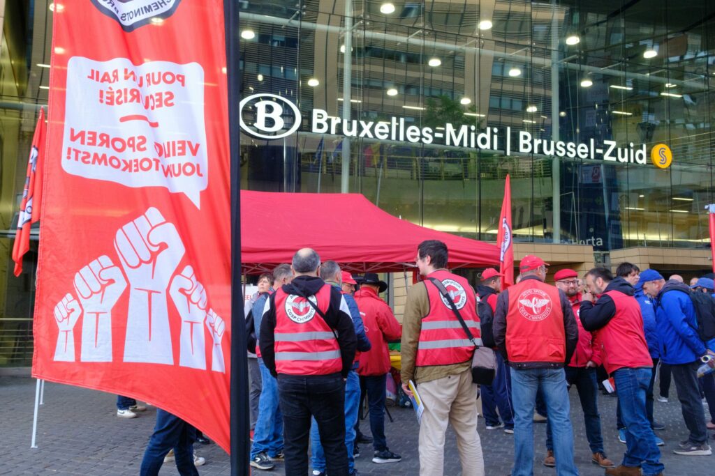Trade union calls for solidarity rally in Brussels during 13 May strike