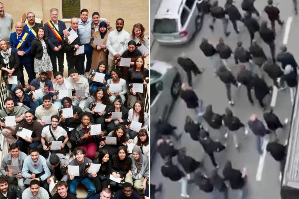 Molenbeek honours 40 young people for response to hooligans' racist rampage