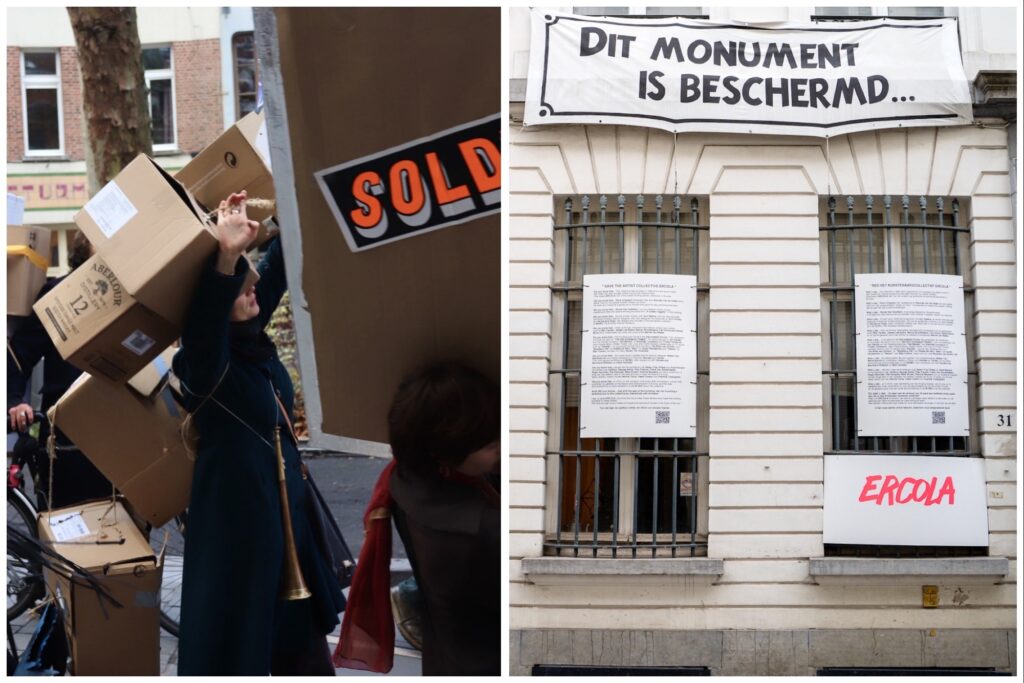 Antwerp artist collective needs €1 million to save their historic home