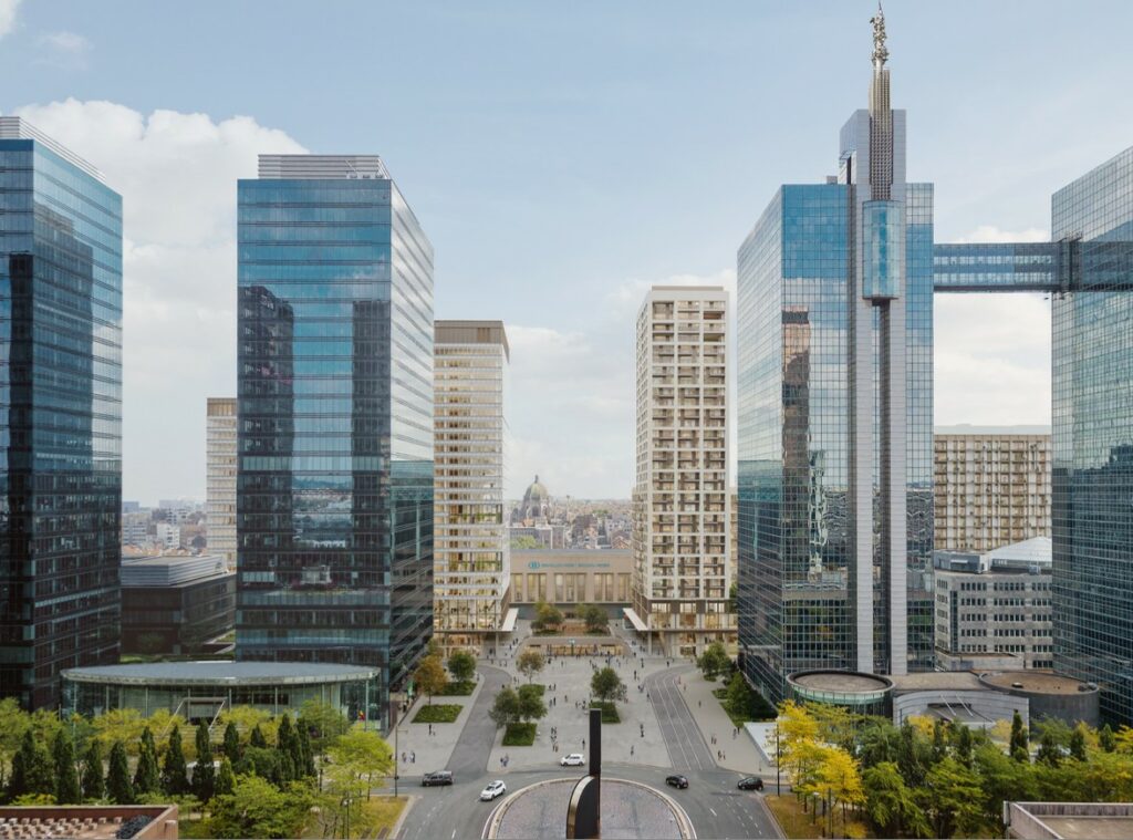 Offices towering over Brussels-North station? Public consultation on new 'Nor project' starts