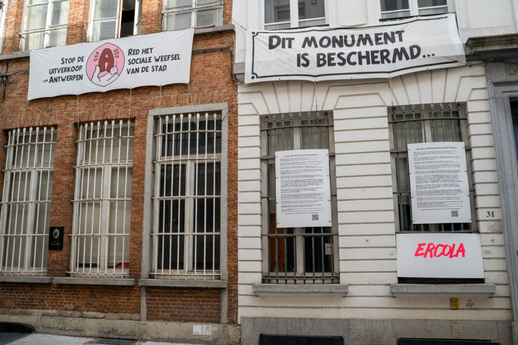 Belgian artists donate works to help save artists' home in Antwerp