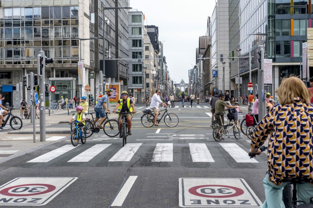 Seven in ten Brussels residents want more car-free days