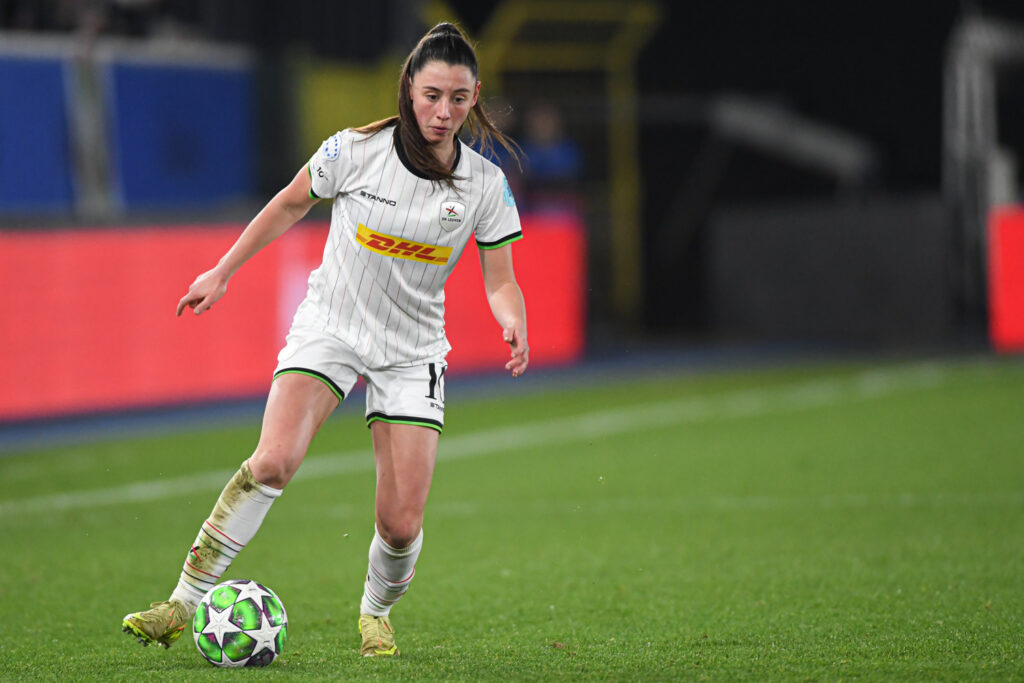 Football: Aurélie Reynders voted best player in Lotto Super League