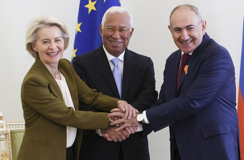 Landmark EU-Armenia summit eyes growth, defence funding, visa progress