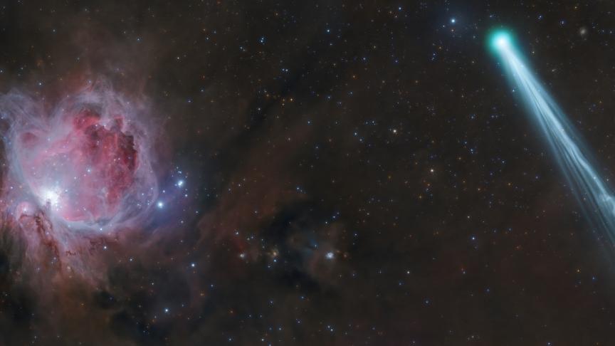 Belgian photographer captures once-in-170,000-years comet for NASA feature