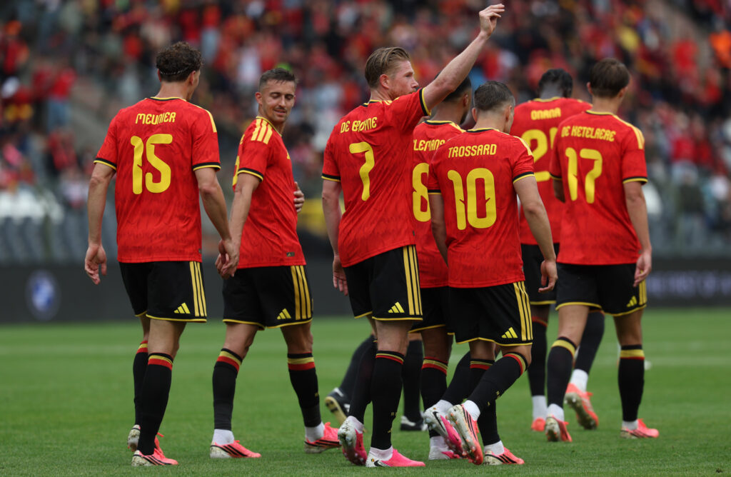 Belgium leave for World Cup after five-star triumph over Tunisia