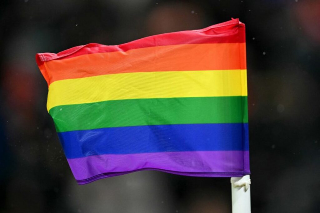 Rainbow flags waved at World Cup match between Egypt and Iran in Seattle