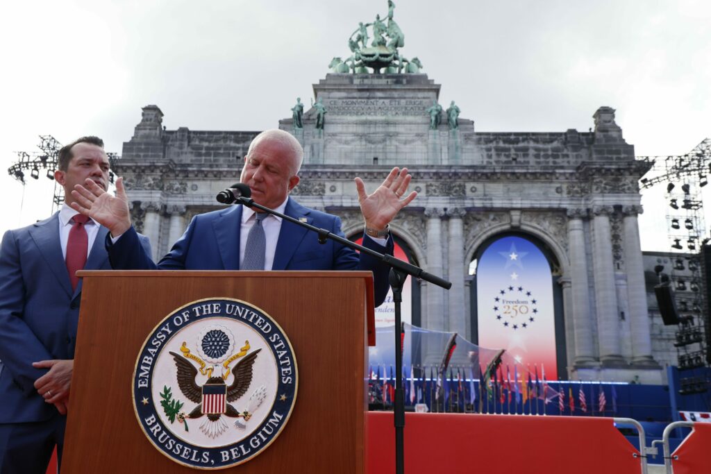 Cinquantenaire Park 'never looked so clean', responds US ambassador