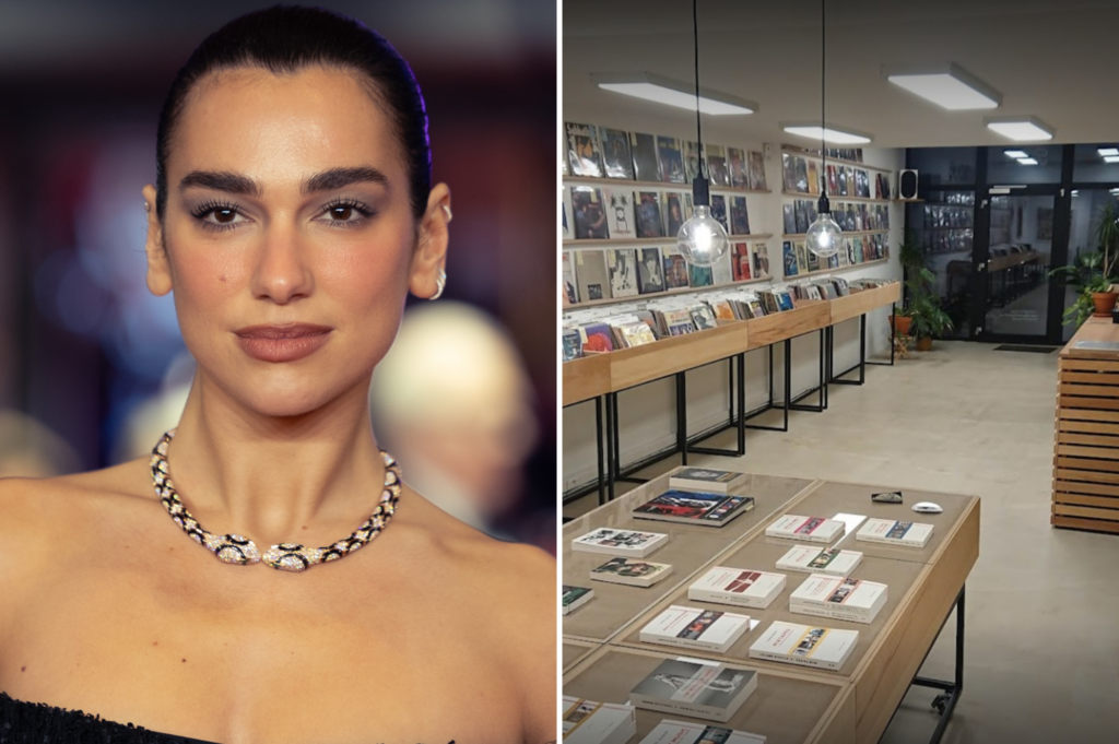 Dua Lipa recommends Brussels record shop to her fans