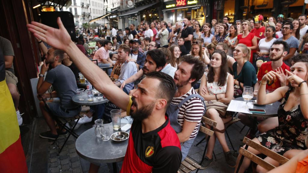 Where can you watch the World Cup 2026 in Brussels?