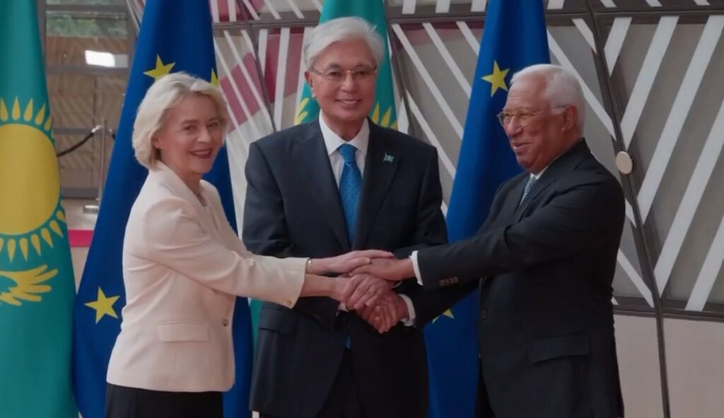 EU deepens ties with Kazakhstan in leaders' meeting in Brussels