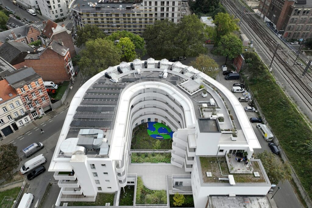 Brussels' largest social-housing building unveiled after renovation