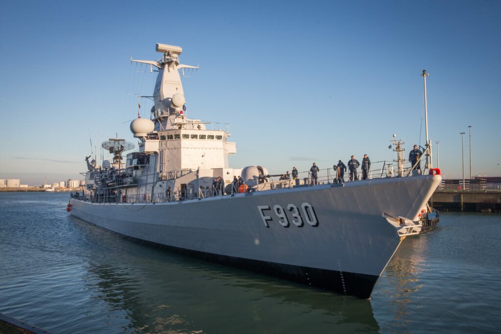 Belgian frigate Léopold I heads to North Atlantic for NATO deployment
