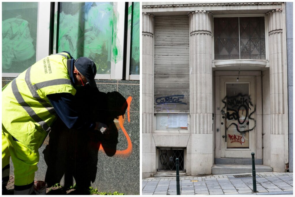 Brussels' graffiti battle: Who pays to clean up the capital's walls?