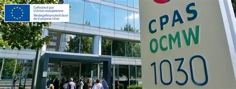 Workers protest against layoffs at Molenbeek social welfare office