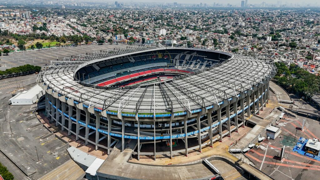 Demonstrators block access to Mexico City stadium ahead of FIFA World Cup inauguration