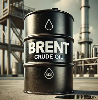Brent crude price falls below pre-war level