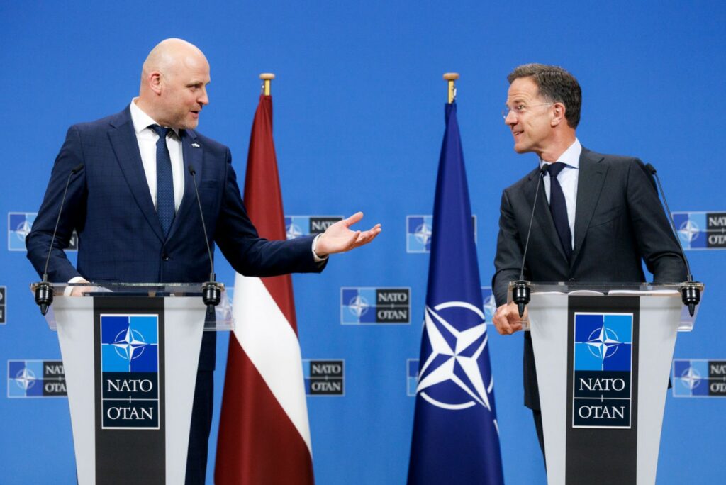 NATO confronts drone threats in Latvia as defence spending soars