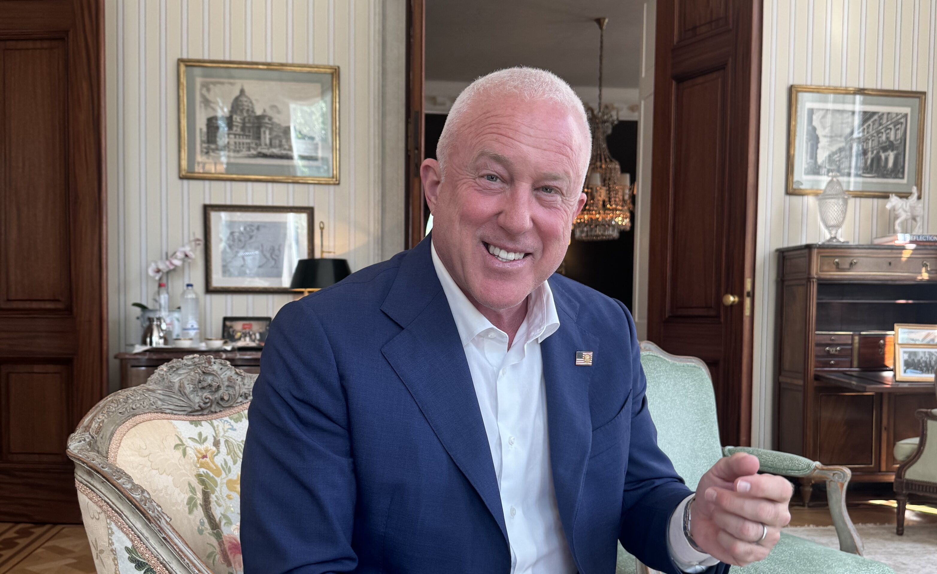 Why Trump's ambassador to Belgium insists everything is going perfectly