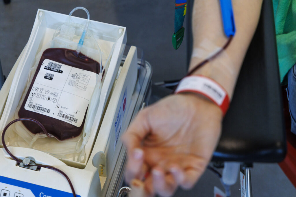 Belgian Red Cross is asking vacationers to donate blood before they leave