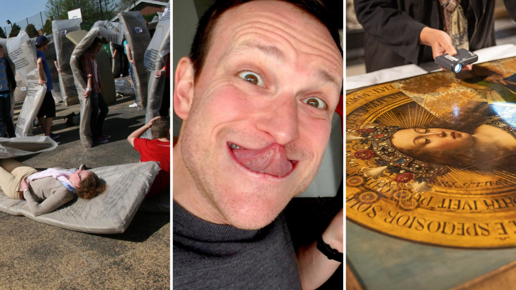 Human dominoes and Elvis impersonators: Belgium's quirkiest world record breakers