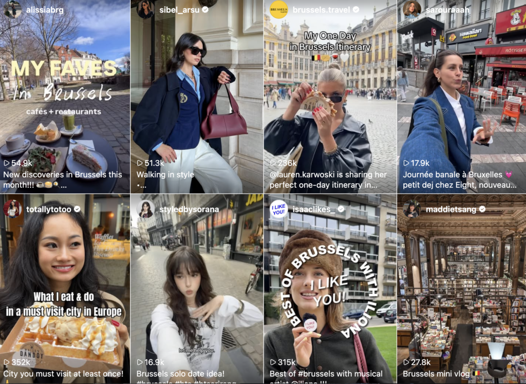 Thousands paid to social media influencers to boost tourism in Brussels