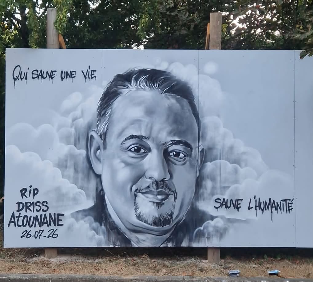 Mural honours Brussels shopkeeper who died after coming to the aid of a woman on a tram