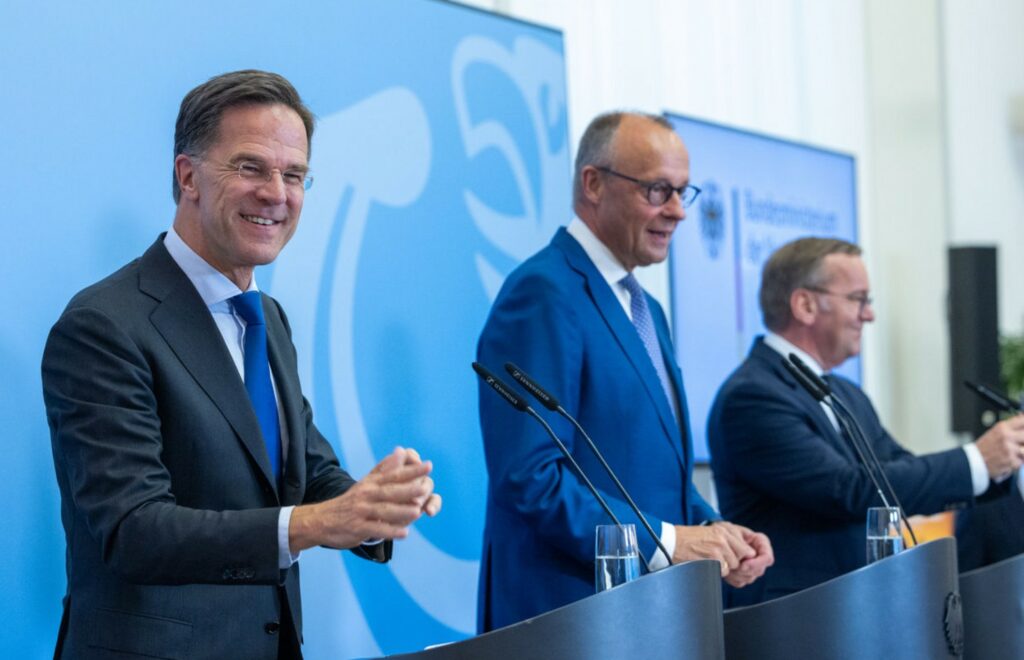 NATO chief in Berlin calls for urgent expansion of defence industries