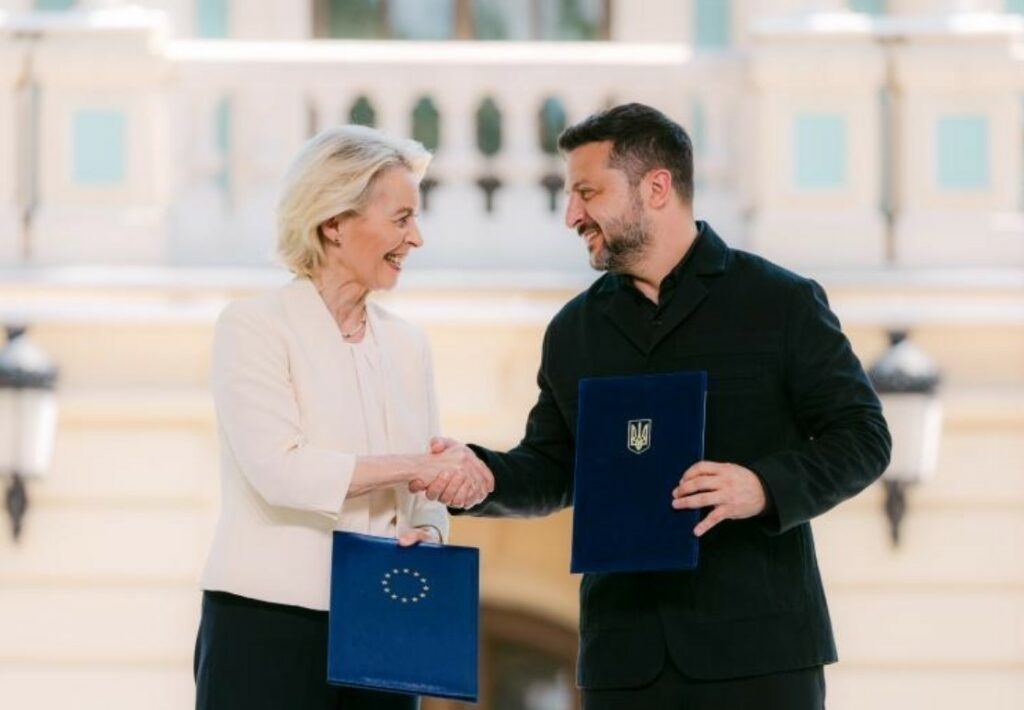 EU–Ukraine forge defence pact, unveil €1 billion drone procurement plan