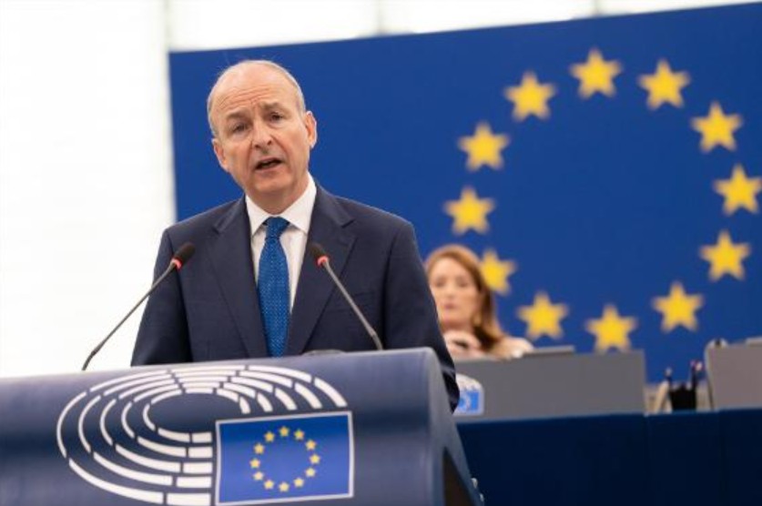 Ireland outlines ambitious EU plans before MEPs on trade, energy, Ukraine support