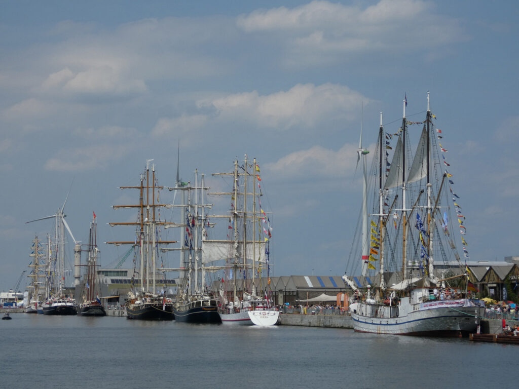 Tall Ships Races: Vessels from 13 countries in Antwerp from Saturday