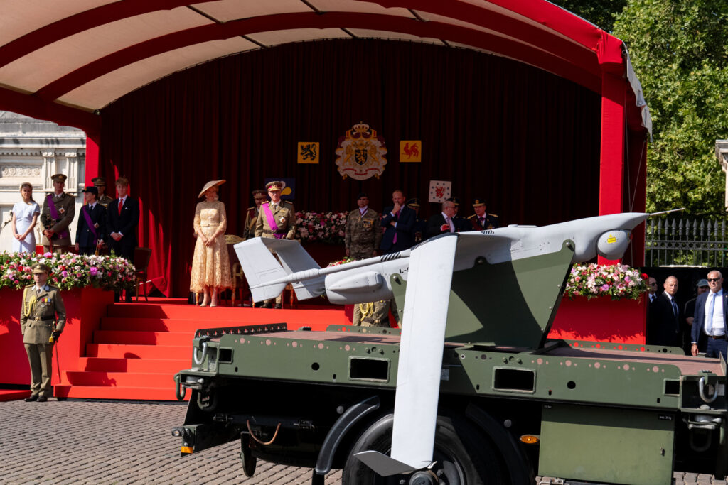 Royal family attends National Day parade in Brussels