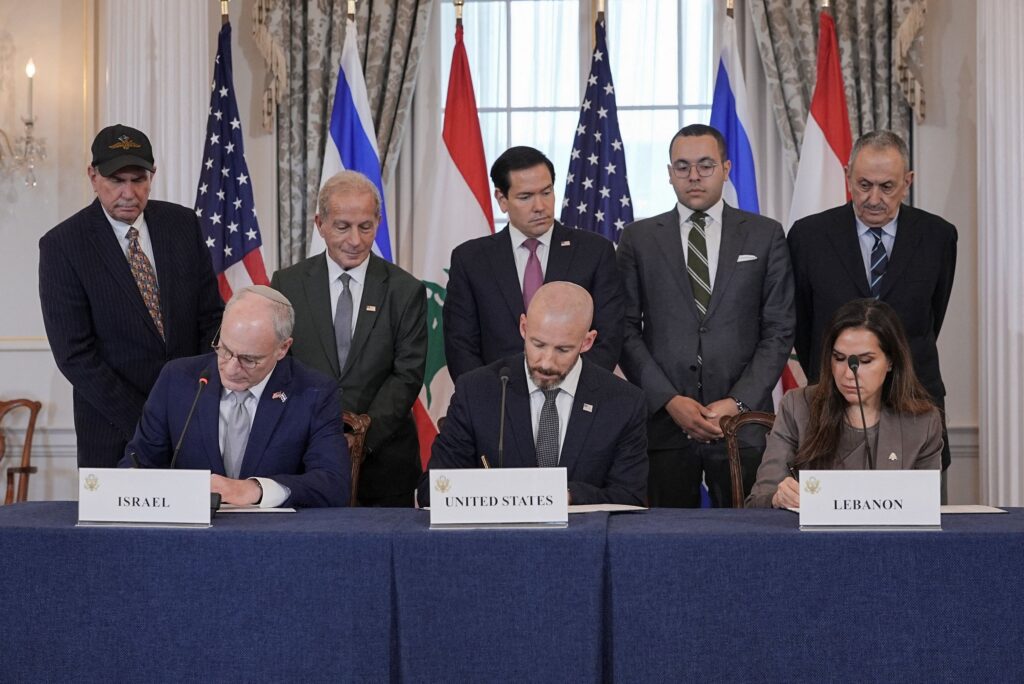 EU welcomes trilateral agreement between the US, Israel and Lebanon on peace and security