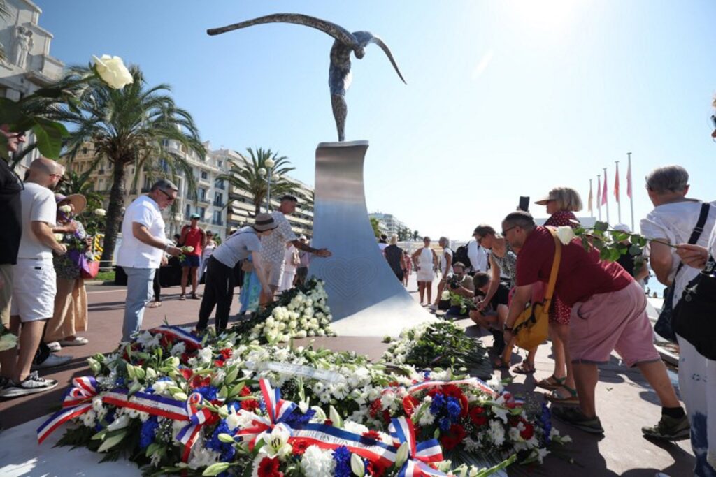 With silent march French Nice marks tenth anniversary of Islamic State terrorist attack