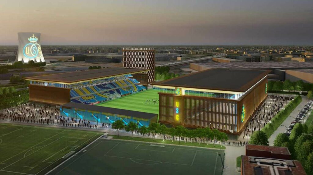 Union Saint-Gilloise's new stadium permit approved but with conditions