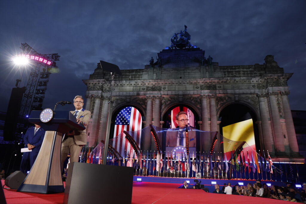 Investigation into damage at Cinquantenaire Park following US July 4th party