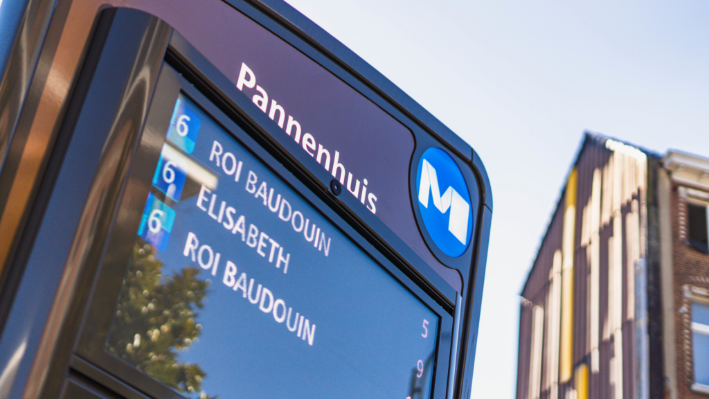 Brussels' new digital metro totems win design award