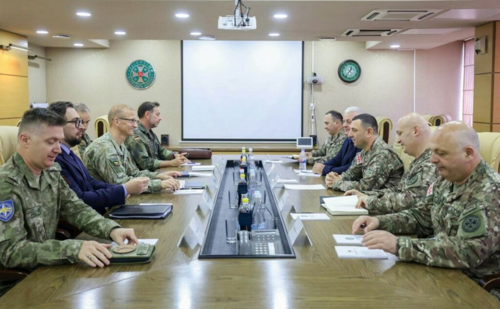 Georgia’s NATO contributions praised amid talks on military projects, security plans
