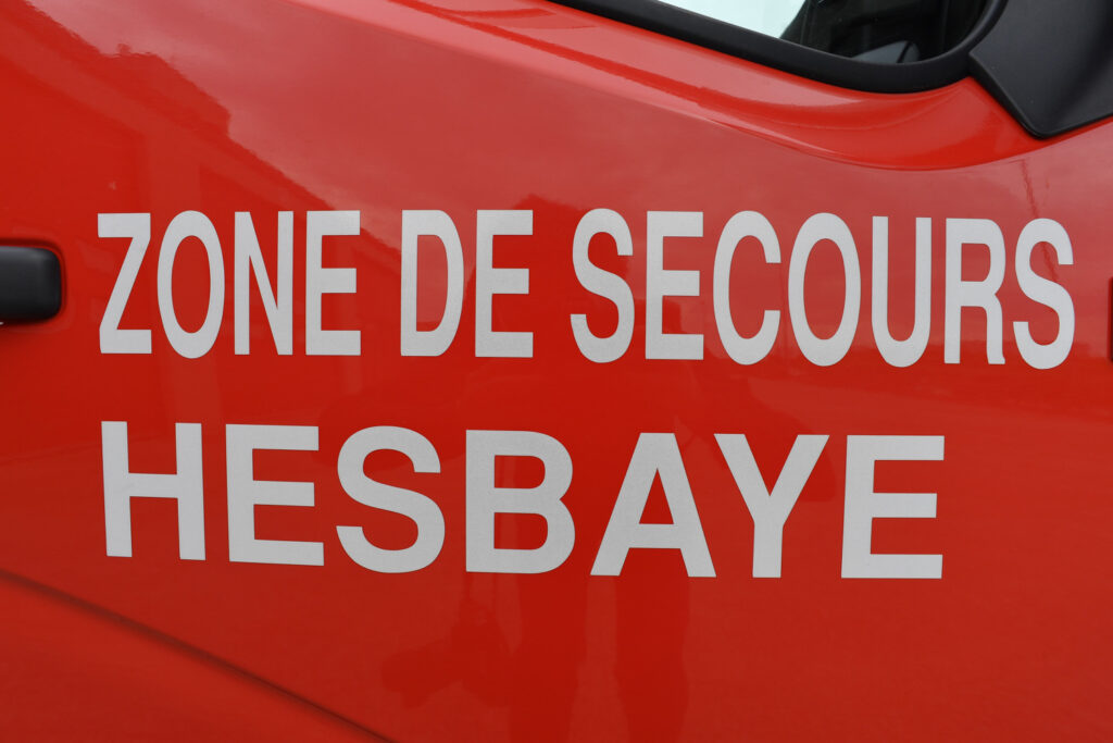 Two people hospitalised after a fire in an abandoned building